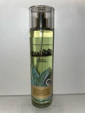Bath & Body Works Waikiki Beach Coconut Fine Fragrance Mist 8oz New